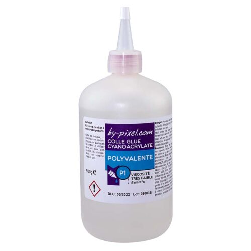 colle glue polyvalente p1 en 500gr, photo du devant du produit